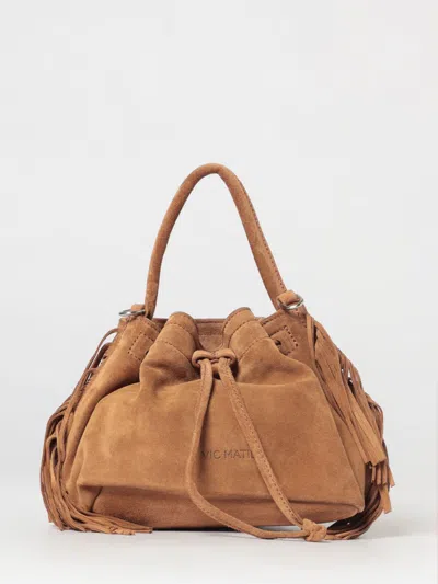 Vic Matie Vic Matié Handbag Woman Color Leather In Brown