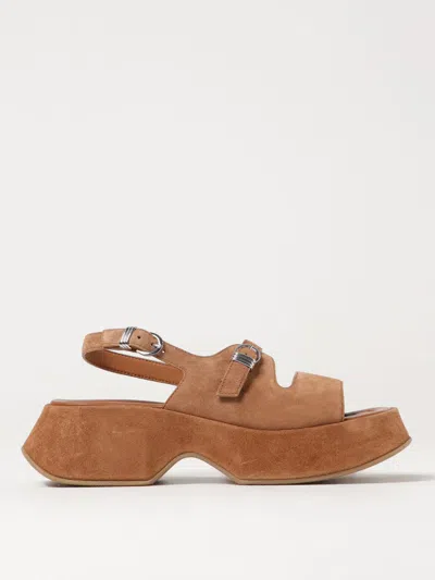 Vic Matie Heeled Sandals Vic Matié Woman Color Beige