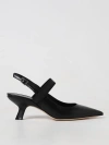 Vic Matie Pointed Toe High Heel Sandals In Black