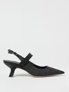 Vic Matie Pointed Toe High Heel Sandals In Charcoal
