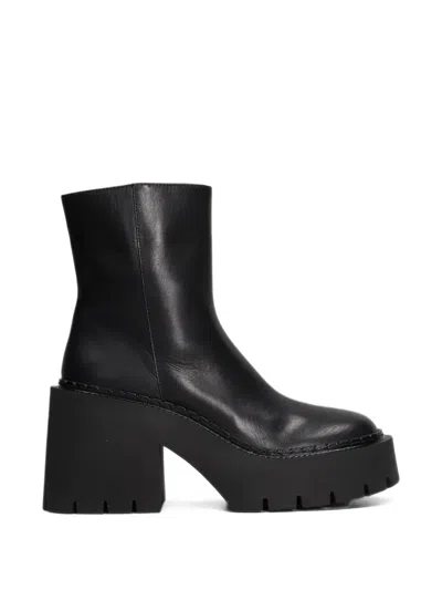 Vic Matie L10 Bobby Platform Ankle Boots In Multi