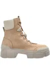 Vic Matie Lace-up Padded Boots In Brown