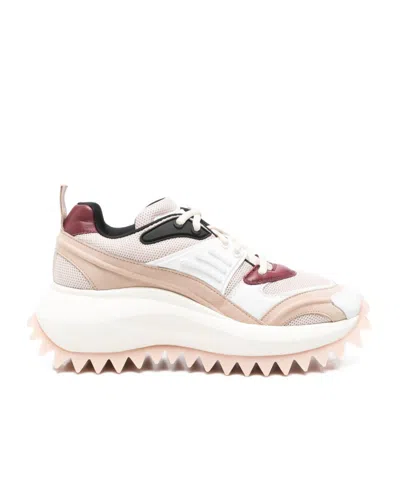 Vic Matie Lace-up Sneakers In White