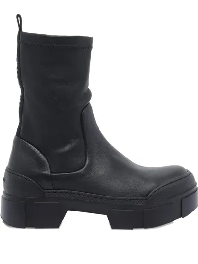 VIC MATIE LEATHER ANKLE BOOTS