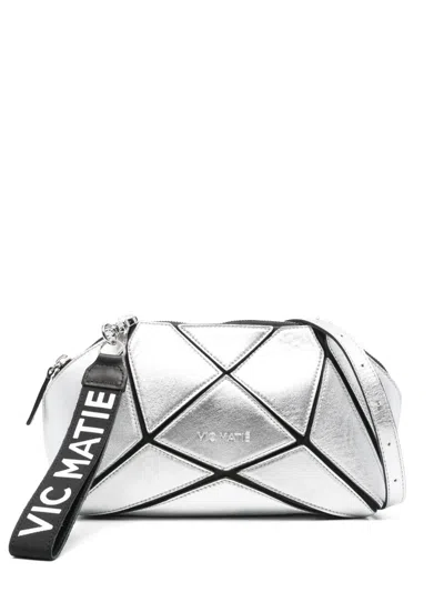 Vic Matie Leather Make Up Bag