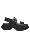 Vic Matie Sandals In Black