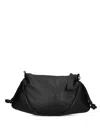 Vic Matie Leather Shoulder Bag In 黑色