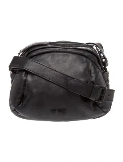 Pre-owned Vic Matie Leather Shoulder Bag In Multi