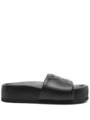 Vic Matie Vic Matiē Woman Sandals Black Size 8 Leather In Black