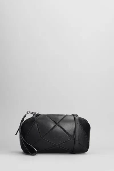 Vic Matie Lille 101 Shoulder Bag In Black Leather