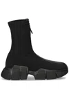 Vic Matie Ankle Boots With Zip Closure And Sole In Black