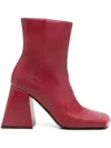 Vic Matie Ming Minimal Boots In Red