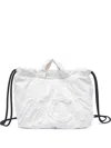 Vic Matie Logo Bag Backpack In 白色