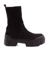 Vic Matie Platform Ankle Boots In Black