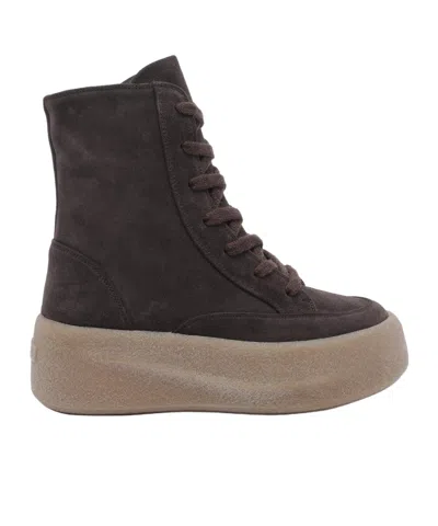 Vic Matie Platform Ankle Boots In Black