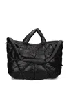 Vic Matie Quilted Tote Bag In Black