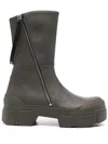 Vic Matie Flat Ankle Boots Vic Matié Woman Color Beige In Grau