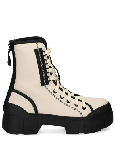 Vic Matie Roccia Boots In Neutrals
