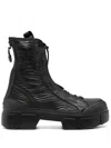 Vic Matie Contemporary Black Ankle Boots With Chunky Sole In 黑色