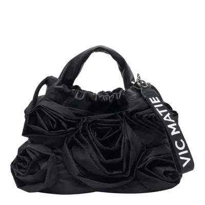 Vic Matie Roses Handbag