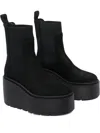 Vic Matie Round-toe Ankle Boots In Black
