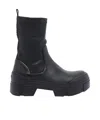 Vic Matie Round Toe Boots In Black