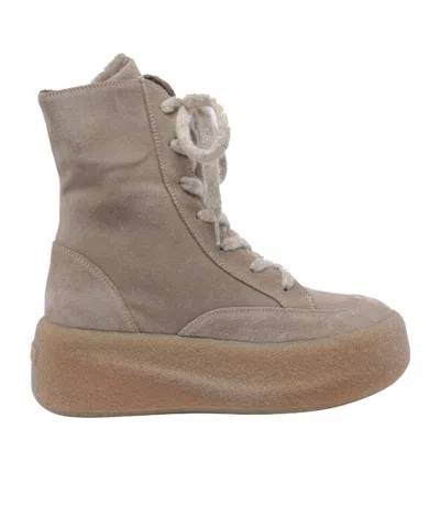 Vic Matie Safari Platform Boots In Brown