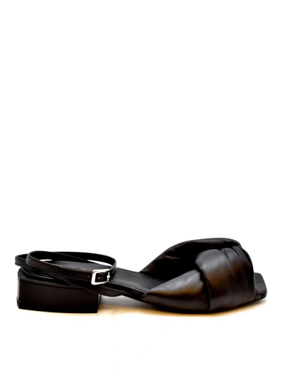 Vic Matie Sandals In Black