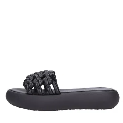 Vic Matie Sandals Black In Nero Neri E Grigi