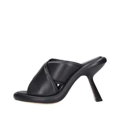Vic Matie Sandals Black In Nero Neri E Grigi