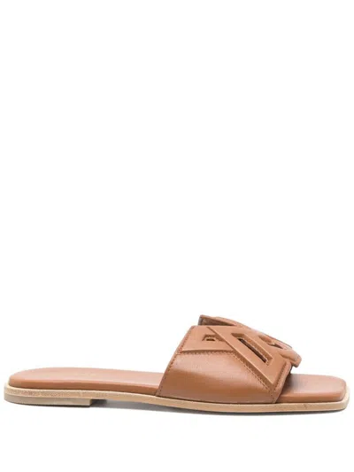 Vic Matie Sandals In Brown