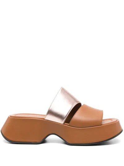 Vic Matie Sandals In Brown