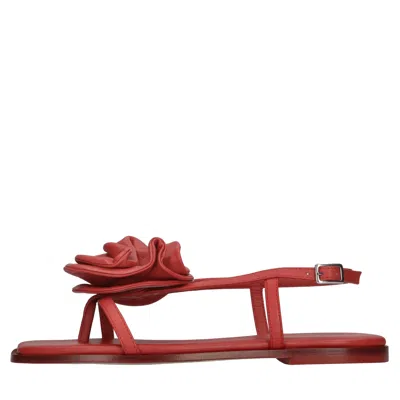 Vic Matie Sandals In Red