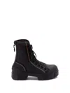 Vic Matie Scubagum Ankle-length Boots In Black  