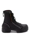 Vic Matie Scubagum Ankle-length Boots In Black