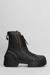 Vic Matie Scubagum Ankle-length Boots In Black