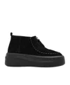 Vic Matie Sensory Platform Boots In Black