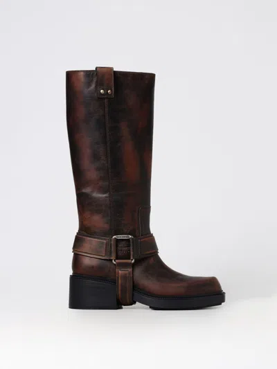 Vic Matie Boots Vic Matié Woman Color Brown In Biscuit
