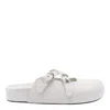 Vic Matie Mules In White