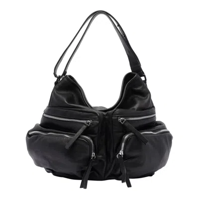 Vic Matie Shoulder Bag In Black