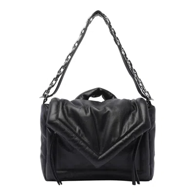 Vic Matie Shoulder Bag In Black
