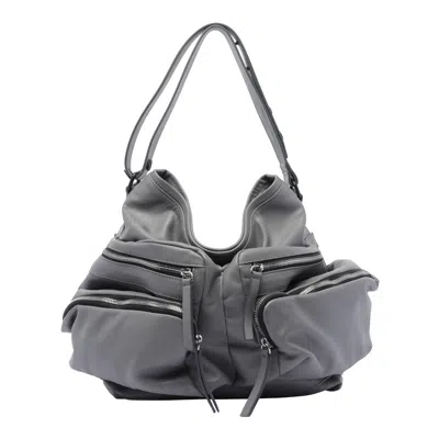Vic Matie Shoulder Bag In Grey