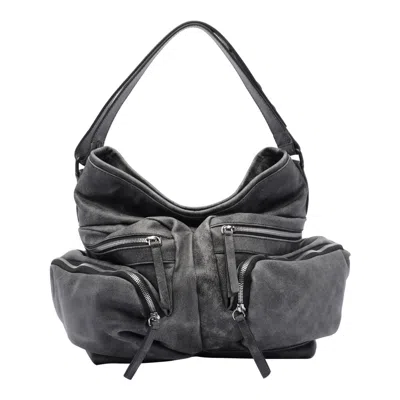 Vic Matie Shoulder Bag In Grey