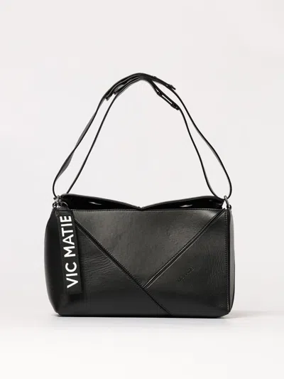 Vic Matie Shoulder Bag Vic Matié Woman Colour Black