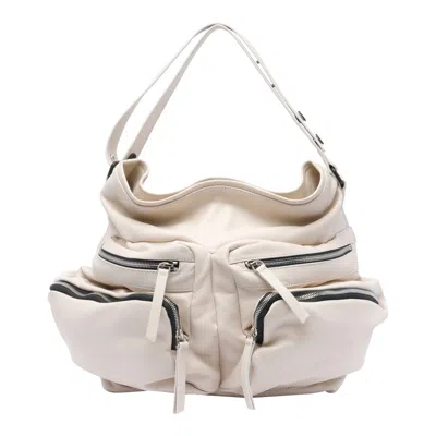 Vic Matie Shoulder Bag In White
