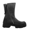 Vic Matie Silverstone Suede Ankle Boots In Black