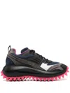 Vic Matie Shoes In Black/brown/navy