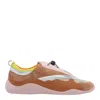 Vic Matie Sneakers In Multicolor Split Leather And Leather In Multicolour