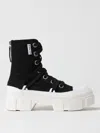 Vic Matie Round Toe High Top Casual Shoes In Black