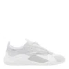 Vic Matie Round Toe Low-top Sneakers In White
